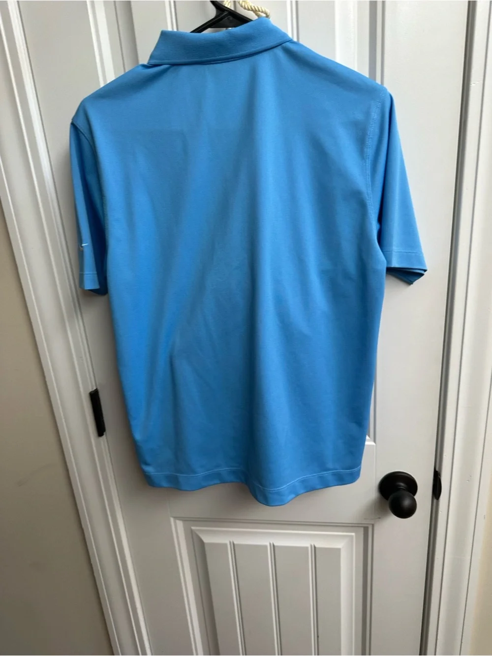 Nike Boys Light Blue Short-Sleeve Polo